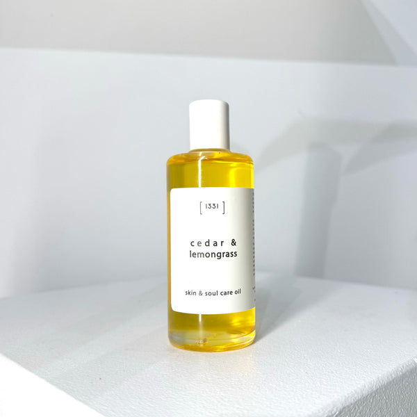 cedar & lemongrass  1331 body oil